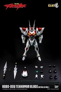 Figura de acción ThreeZero ROBO-DOU Tekkaman Blade versión metálica - Imagen 1 de 1