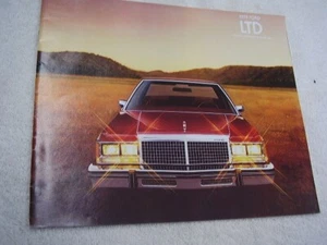 Ford Ltd 1979 folleto original franqueo gratuito - Imagen 1 de 6