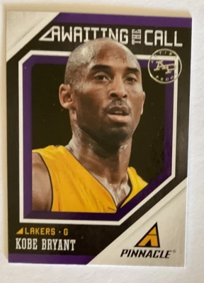 2013 Pinnacle Awaiting the Call Artist's Proof #3 Kobe Bryant - Image 1 of 4