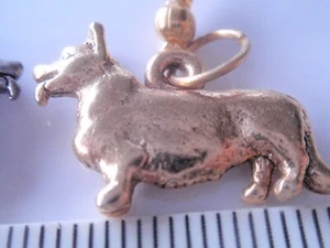 Corgi Pembroke or Cardigan dog gold toned PewterQueens dogs pups hook earrings - Picture 1 of 7