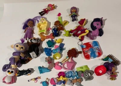 Toy Lot Shopkins Happy Places Lil Shoppies, My Little Pony, Disney, Monkey - Image 1 of 3