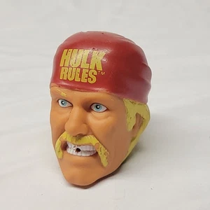 WWF WWE Vtg 1990 Hulk Hogan Squirt Head Titan Sports Water toy hulk Rules NWO - Picture 1 of 7