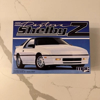 MPC 1988 Dodge Shelby Daytona 1:25 Scale Model Kit - Image 1 of 4