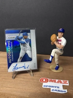 Yasmany Tomas- 2015 帕尼尼 Prizm 亲笔签名 #37 蓝色 Prizm /75 (AU,RC) — 第 1/4 张图片