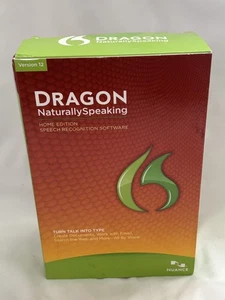 Dragon Naturally Speaking Version 12 home Edition Speech Recognition Software - Picture 1 of 2
