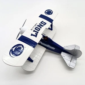 1:48 Diecast Military Model Penn State Nittany Lions Biplane Airplane Collection - Picture 1 of 13