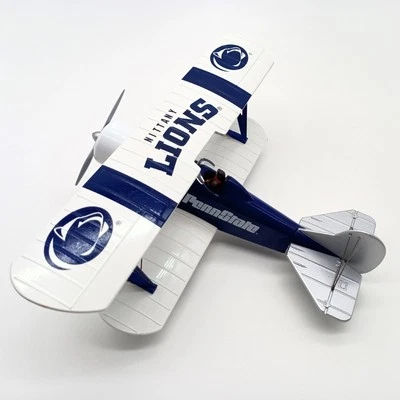 1:48 Diecast Military Model Penn State Nittany Lions Biplane Airplane Collection - Image 1 of 4