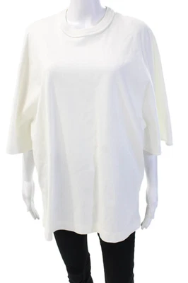COS Womens Basic Tunic White Short Sleeve Size M - Image 1 of 4