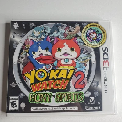 Yo-Kai Watch 2: Bony Spirits (Nintendo 3DS) SEALED, NEW! - Image 1 of 3