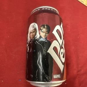 Dr. Pepper, Marvel X-Men Jean grey, Storm, Cyclops, 12 oz, empty soda can - Picture 1 of 7