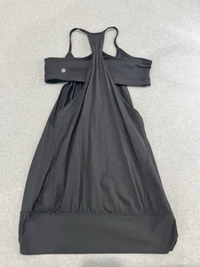 Lululemon No Limits Tank Black Size 8 Black Yoga Pilates Breathable - Picture 1 of 5
