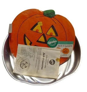 Vintage Wilton 1981 zucca Halloween autunno torta padella Jack O'Lantern 502-2928 - Foto 1 di 5