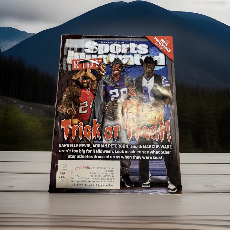 Oct 2013 Sports Illustrated Kids Trick Or Treat: Katie Ledecky, full Card sheet - Image 1 of 4