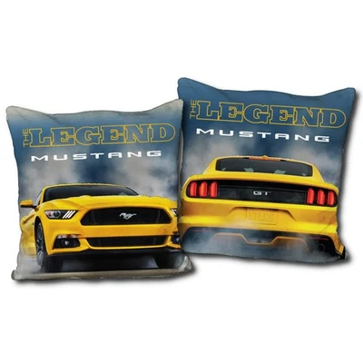 Ford Mustang muscle car pillow 40x40 cm pony rod US decorative pillow cuddly pillow - Image 1 of 4