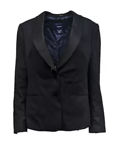 Blazer de esmoquin de lana negro para mujer GANT 476671 talla 12 - Imagen 1 de 1