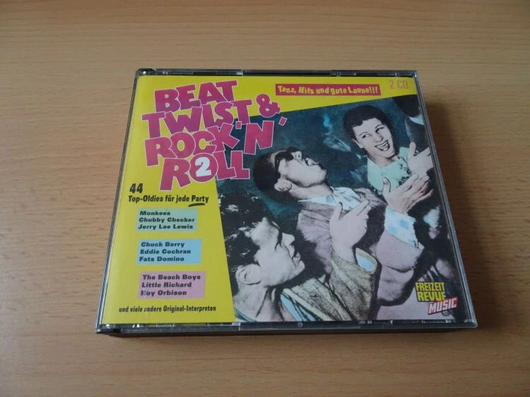 Doppel CD Beat Twist & Rock N Roll 2 Roy Orbison Fats Domino Chuck Berry Monkees - Bild 1 von 1
