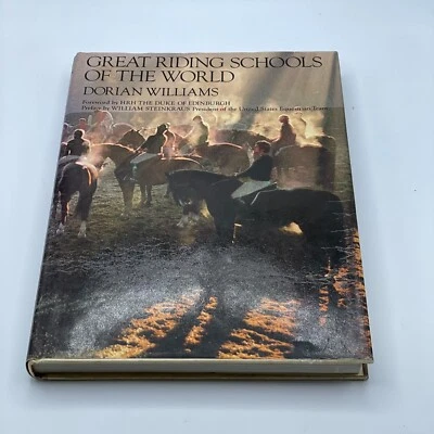 Great Riding Schools of the World Dorian Williams Hardcover 1st US Edition 1975 - Image 1 of 4