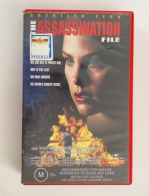 The Assassination File [VHS] CIC Taft Video Big Box Ex-Rental Tape 1996 TV Movie - Image 1 of 4