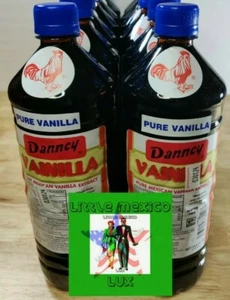 2 X Danncy Dark Pure Mexican Vanilla Extract From Mexico 🤩33.8 Oz Each 2 ⚡🚚 - Picture 1 of 9