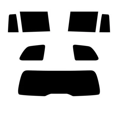 Pre Cut Window Tint for Mercedes GL-Class 2013-16 5% Limo Black Rear Car Film - Image 1 of 4