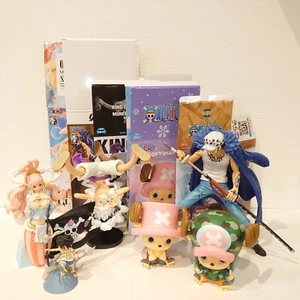 ONE PIECE lot figure 6 pcs w/ folded boxes Luffy Nika Trafalgar Law Chopper etc - Picture 1 of 17