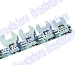 JUEGO DE HERRAMIENTAS DE PIE DE GALLO 7 PIEZAS SAE CLAVES DE EXTREMO DE PIE DE GALLO 3/8 A 3/4 PULGADAS - Imagen 1 de 3