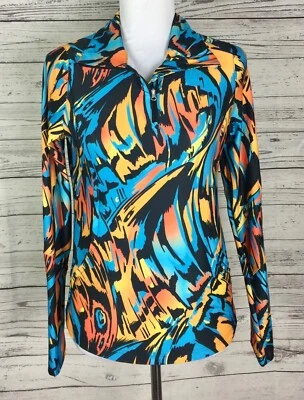 Top Obermeyer Clara Multicolor 1/4 Cremallera Estampado Brooke Niña Talla L (14/16) Foto 1 de 4