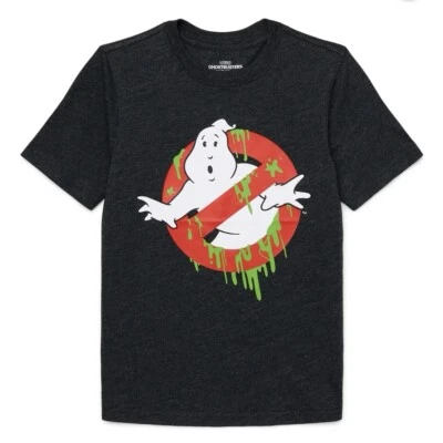 Camiseta Cazafantasmas Camiseta Halloween Juvenil XXL 18 Gris Slime Retro Película Años 80’s Foto 1 de 3