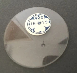 Uhrenteil Uhrenglas 42,9mm watch glass Uhrenglas  - Bild 1 von 1