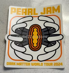 PEARL JAM - Dark Matter Tour 2024 - PEGATINA Logotipo Álbum - Vancouver Sacramento - Imagen 1 de 1
