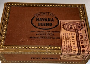 Vintage 1959 Havana Blend Cigar Box - Picture 1 of 6