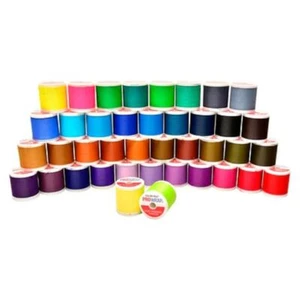 40-Spool Prowrap Thread Assortment Kit Colorfast Size D 100yd Spools - Picture 1 of 1