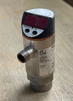 IFM ELECTRONIC PN5204 PRESSURE SENSOR 1/4" NPT 18-36VDC 250mA - Image 1 of 4