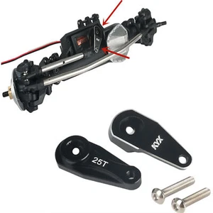 Alloy 23T/25T Steering Gear Servo Arm for Axial 1/10 RBX10 Ryft 4WD Crawler Cars - Picture 1 of 11