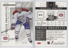 2005-06 Fleer Hot Prospects White Hot /10 Jonathan Ferland #144 Rookie RC
