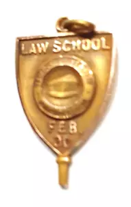 (Pgasteelers1 )PA. Philadelphia Temple University Law School Fraternity medal π - Picture 1 of 4