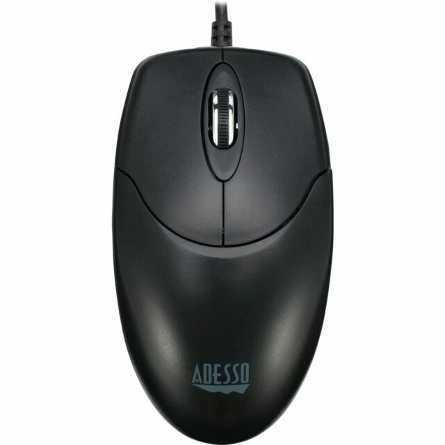 Adesso iMouse M6-TAA Optical Scroll Mouse - Black