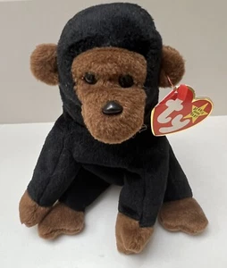 Rare TY BB 29yrs🦍CONGO🦍MISSING HIS BROW! 1996 4/5 Gen PVC No Stamp Errors NWMT - Bild 1 von 19