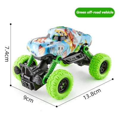 Toy Cars Off-Road Vehicle 4wd High Speed Shock Absorbing Stunt Boy Kids Hot Gift - Image 1 of 4