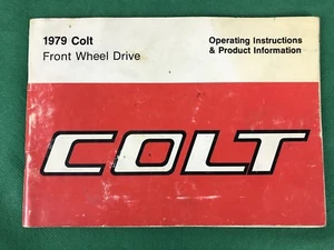 oem 1979 Dodge Colt Owner's Operating Maintenance Product info Manual - Picture 1 of 3