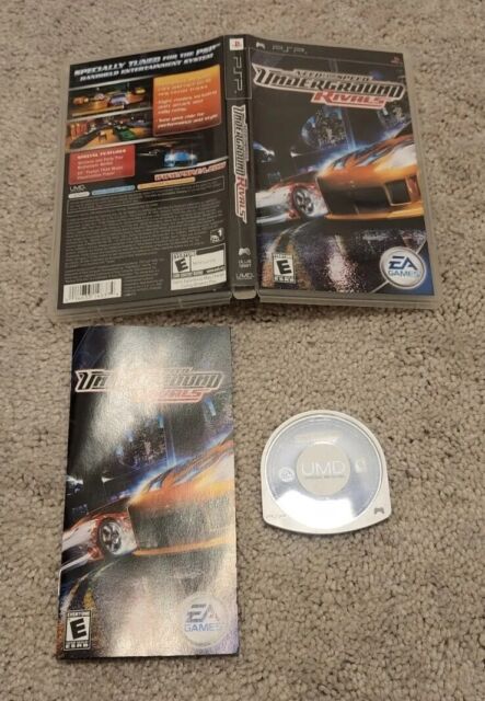 Need for Speed: Underground - Rivals (Sony PlayStation Portable) USED, CIB  14633148374