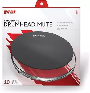 Soundoff Drum Mute Pads Drum Pads for Acoustic Drum Sets Drum Mutes Fit 10"snar - Picture 1 of 2