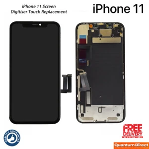 NEW iPhone 11 Incell Retina LCD Display Touch Screen Replacement with Back Plate - Picture 1 of 3