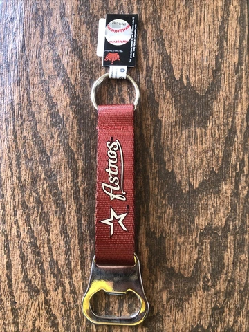 Houston Astros  MLB Keychain & bottle  opener Lanyard. New with tags Cover