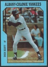 1985 TCMA Albany-Colonie Yankees Minor League Baseball card - PICK/Choose player