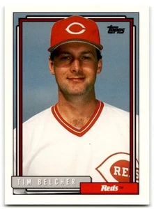 1992 Topps Traded Tim Belcher Cincinnati Reds #8T - Picture 1 of 2