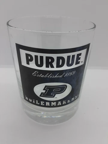 Purdue Boilermakers Drinking Glass Cover