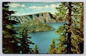 Postkarte Crater Lake, Oregon, 76Union Oil Company Szenenkarte - Bild 1 von 2