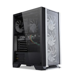 Vetroo S210 ATX MATX PC Case Mid-Tower Gaming Computer Case WITH 6 Fans Tempered