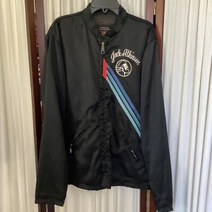 Vintage 70-80’Mercury Marine Satin Jack Atkinson Jacke Swingster Herren Gr. M schwarz - Bild 1 von 11